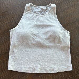 Vuori Women's Heather White Pose Plyo Tank XL